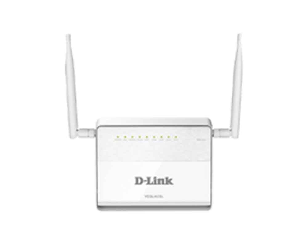 A picture of the D-Link DSL-224 fibre router