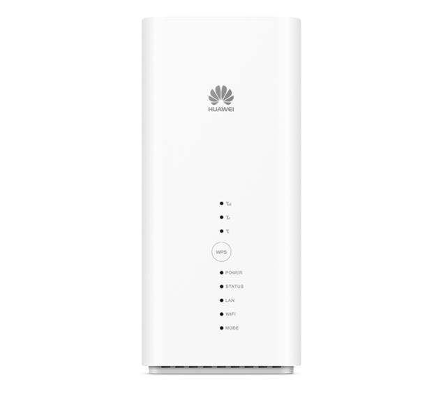 MTN fixed LTE supported Hauwei router picture with model code B618