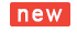 A small red icon that contains the word new